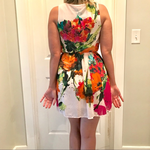 NWT Blush Floral Dress - Picture 7 of 7